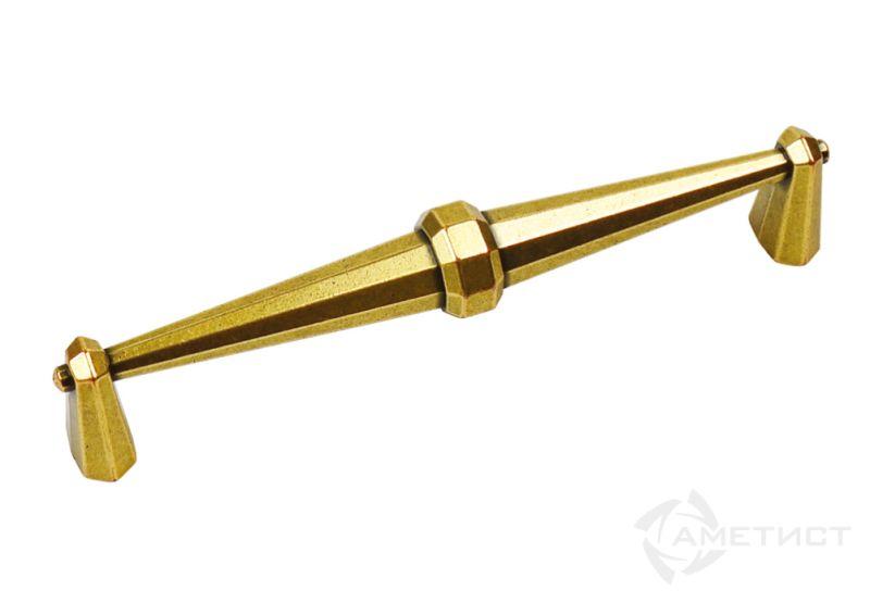 Мебельная ручка 15231Z16000 м.р. 160мм, покрытие состаренное золото 07 15231Z16000.07B