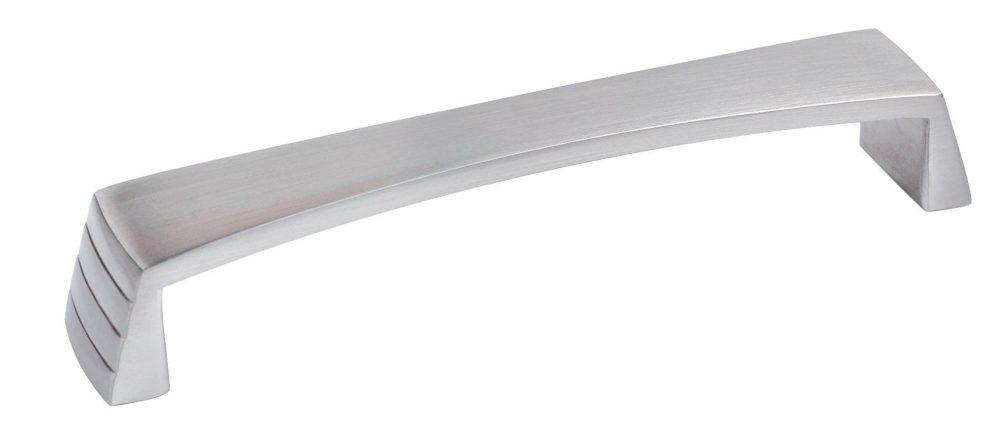 Ручка мебельная 165 м.ц. 128мм алюминий брашированный никель RQ165A.128NN